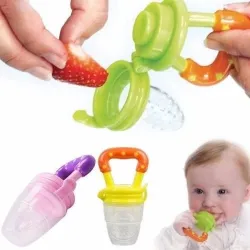 Silicone Fruit Pacifier Baby Fruit Feeder (1 pc)
